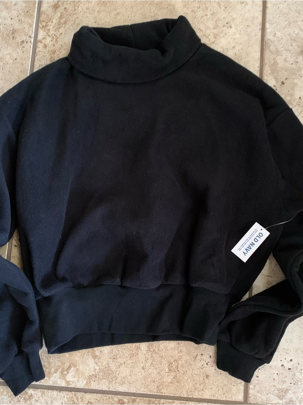 Old Navy Black Mockneck Women's Sweater